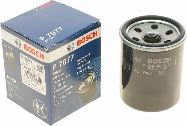 BOSCH F 026 407 077 - Öljynsuodatin inparts.fi