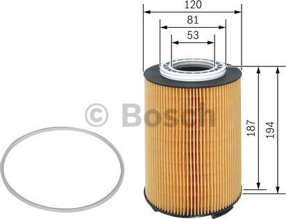 BOSCH F 026 407 191 - Öljynsuodatin inparts.fi