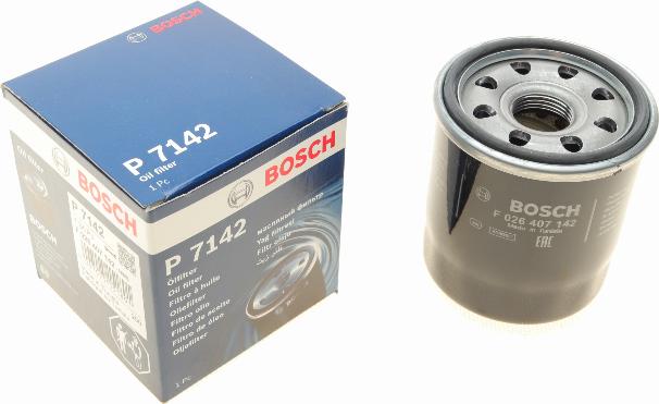 BOSCH F 026 407 142 - Öljynsuodatin inparts.fi