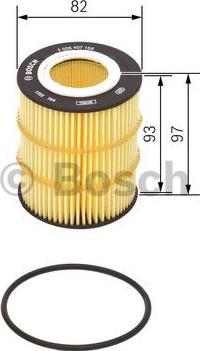 BOSCH F 026 407 155 - Öljynsuodatin inparts.fi