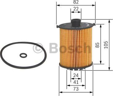 BOSCH F 026 407 152 - Öljynsuodatin inparts.fi