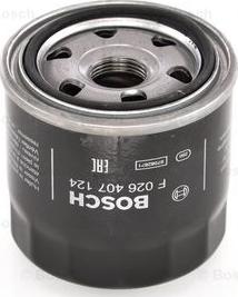 BOSCH F 026 407 124 - Öljynsuodatin inparts.fi