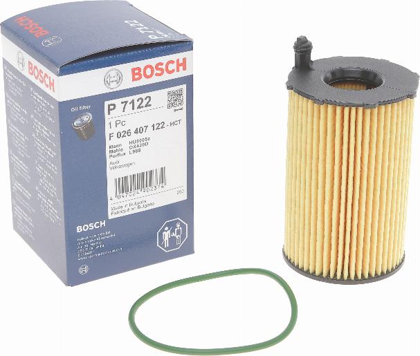 BOSCH F 026 407 122 - Öljynsuodatin inparts.fi