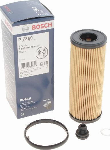 BOSCH F 026 407 360 - Öljynsuodatin inparts.fi