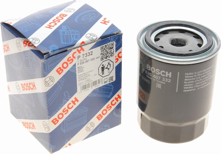 BOSCH F 026 407 332 - Öljynsuodatin inparts.fi