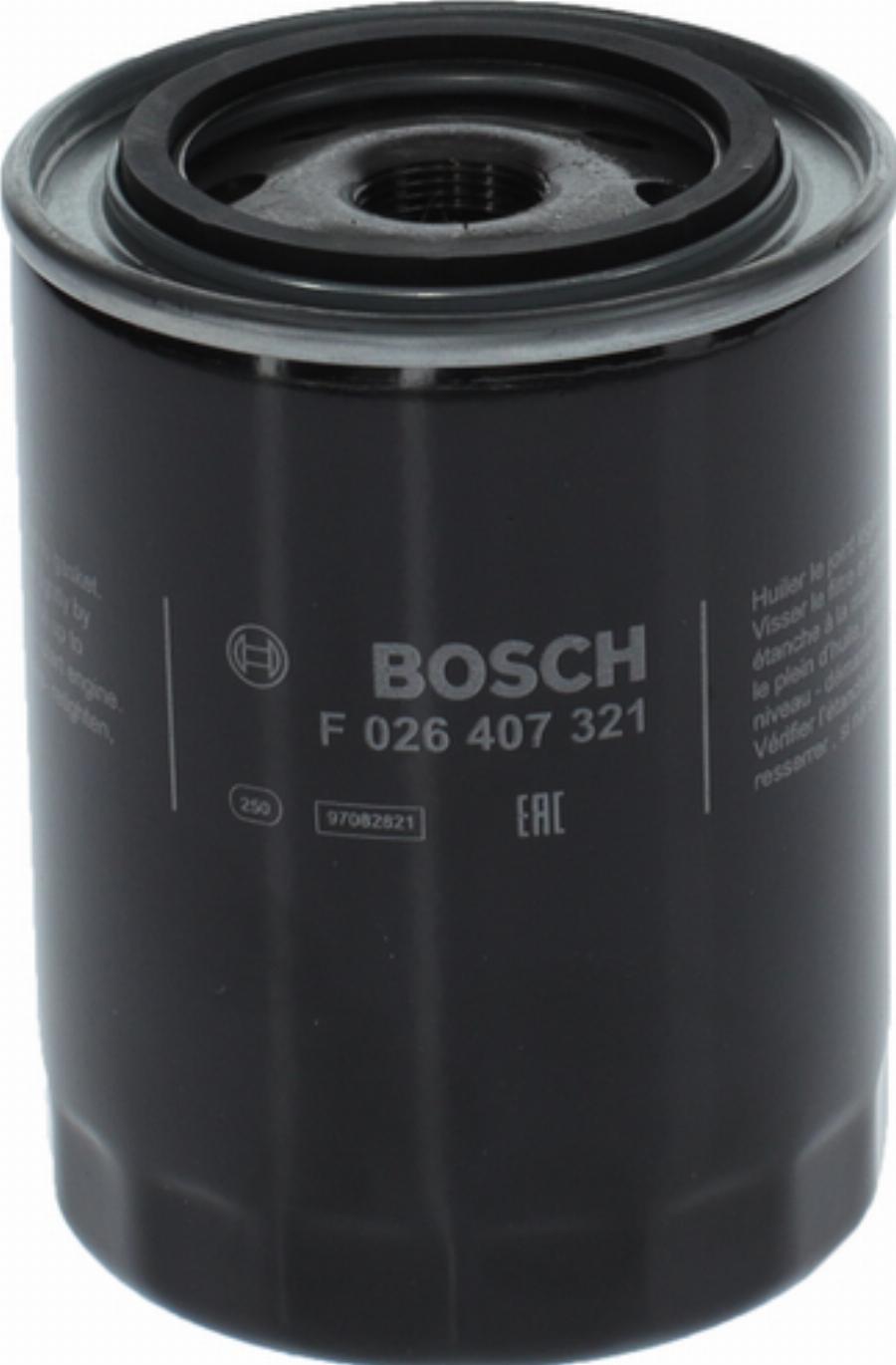 BOSCH F 026 407 321 - Öljynsuodatin inparts.fi