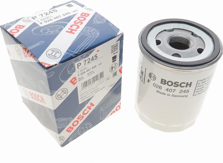 BOSCH F 026 407 245 - Öljynsuodatin inparts.fi