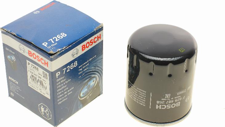 BOSCH F 026 407 268 - Öljynsuodatin inparts.fi