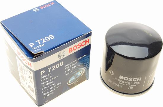 BOSCH F 026 407 209 - Öljynsuodatin inparts.fi