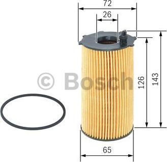 BOSCH F 026 407 207 - Öljynsuodatin inparts.fi