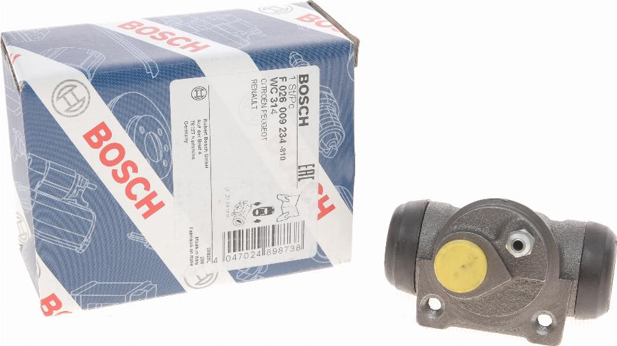 BOSCH F 026 009 234 - Jarrusylinteri inparts.fi