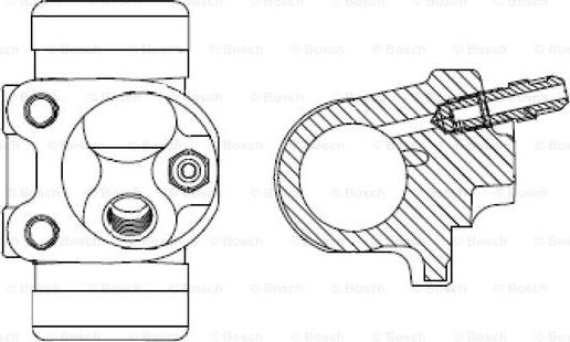 BOSCH F 026 002 071 - Jarrusylinteri inparts.fi