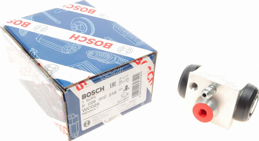 BOSCH F 026 002 249 - Jarrusylinteri inparts.fi