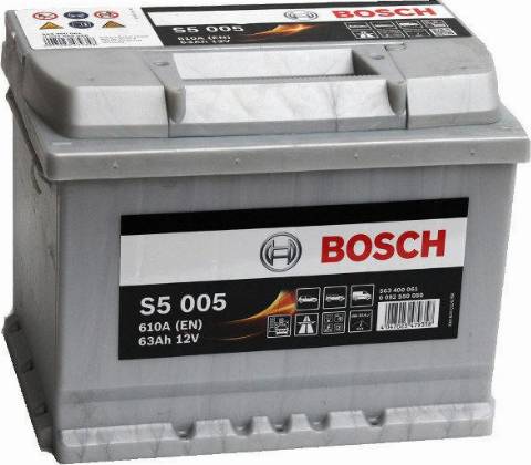 BOSCH S5005 - Käynnistysakku inparts.fi