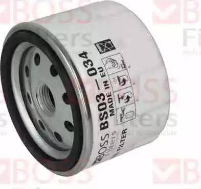 BOSS FILTERS BS03-034 - Ilmansuodatin inparts.fi