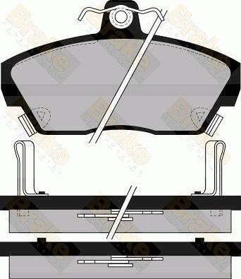 Japanparts JPA430 - Jarrupala, levyjarru inparts.fi