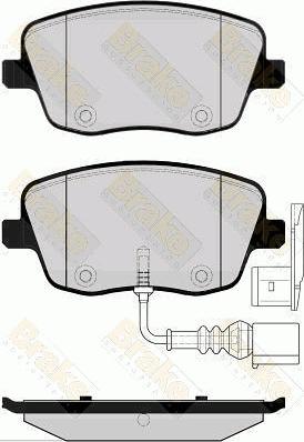 Brembo 7B31456 - Jarrupala, levyjarru inparts.fi