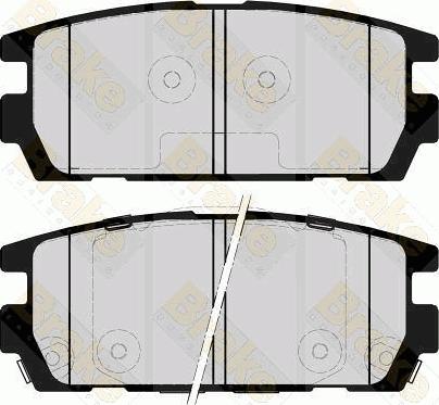 Magneti Marelli PF1016 - Jarrupala, levyjarru inparts.fi