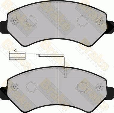 PEUGEOT 1673603780 - Jarrupala, levyjarru inparts.fi