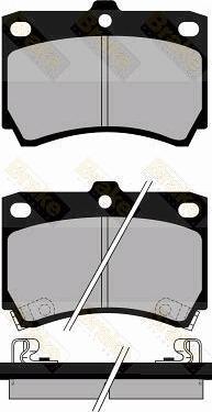 Japanparts PA-341 - Jarrupala, levyjarru inparts.fi