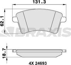 Magneti Marelli 323700005700 - Jarrupala, levyjarru inparts.fi