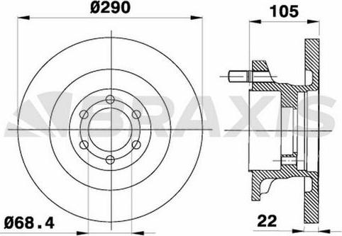 BOSCH 0 986 479 S95 - Jarrulevy inparts.fi