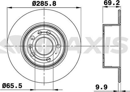 Magneti Marelli 353613428540 - Jarrulevy inparts.fi