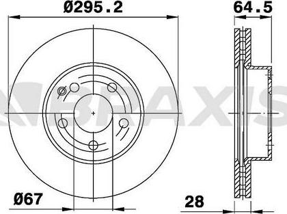 Maxgear 19-3540 - Jarrulevy inparts.fi