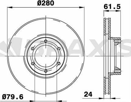 Maxgear 19-1005SPORT - Jarrulevy inparts.fi