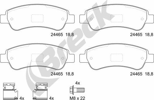 Breck 24465 00 703 00 - Jarrupala, levyjarru inparts.fi