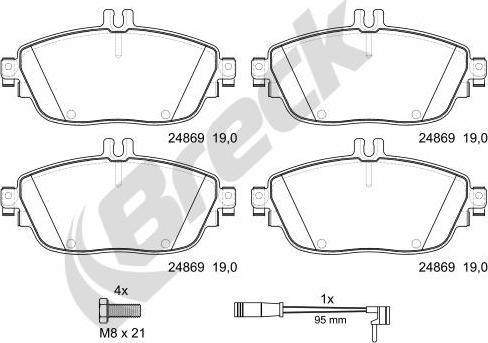 Breck 24869 00 701 00 - Jarrupala, levyjarru inparts.fi