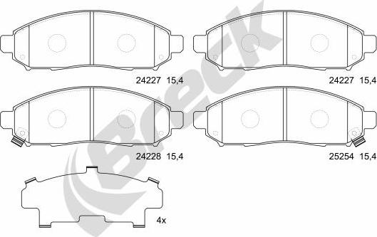 Breck 24227 00 651 00 - Jarrupala, levyjarru inparts.fi