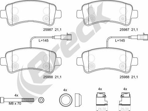 Breck 25987 00 653 00 - Jarrupala, levyjarru inparts.fi