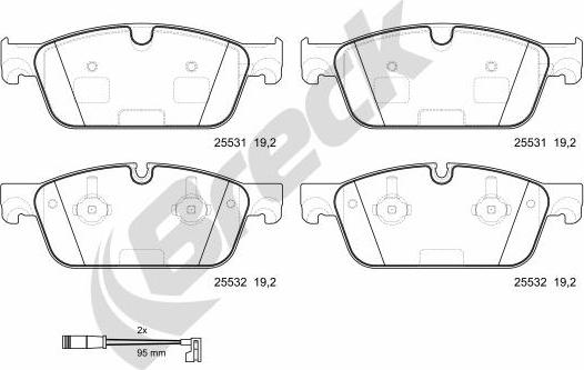 Breck 25531 00 552 00 - Jarrupala, levyjarru inparts.fi