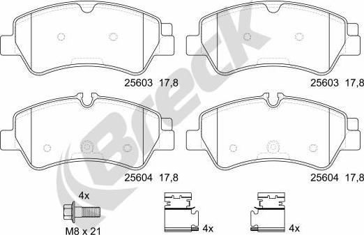 Breck 25603 00 703 00 - Jarrupala, levyjarru inparts.fi