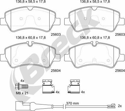 Breck 25603 00 703 10 - Jarrupala, levyjarru inparts.fi