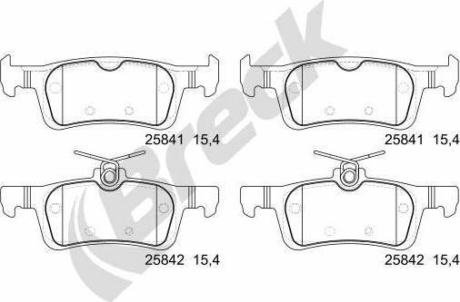 Breck 25841 00 704 00 - Jarrupala, levyjarru inparts.fi