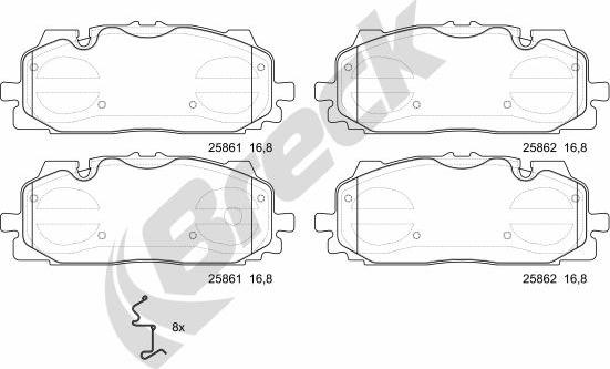 Breck 25861 00 553 00 - Jarrupala, levyjarru inparts.fi