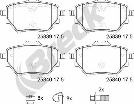 Breck 25839 00 704 00 - Jarrupala, levyjarru inparts.fi