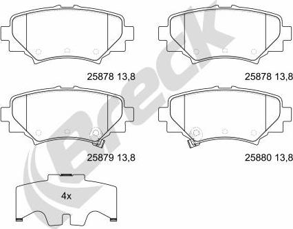 Breck 25878 00 704 00 - Jarrupala, levyjarru inparts.fi