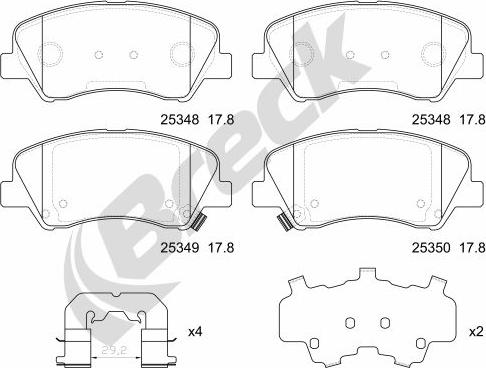 Breck 25348 00 701 00 - Jarrupala, levyjarru inparts.fi