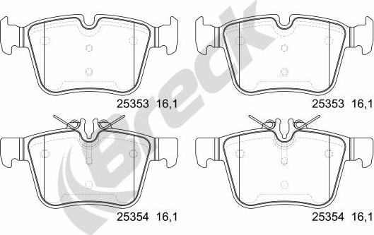 Breck 25353 00 704 00 - Jarrupala, levyjarru inparts.fi