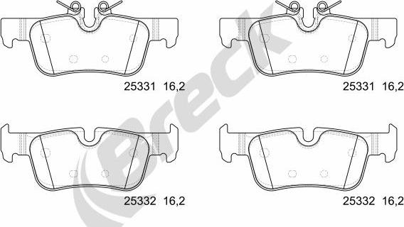 Breck 25331 00 651 00 - Jarrupala, levyjarru inparts.fi