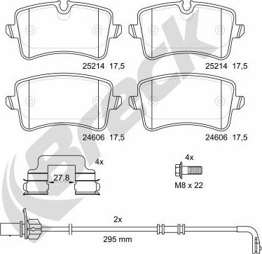 Breck 25214 00 554 00 - Jarrupala, levyjarru inparts.fi