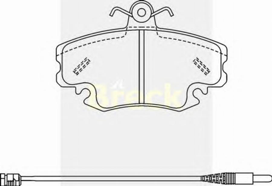 Breck 21463 00 W - Jarrupala, levyjarru inparts.fi