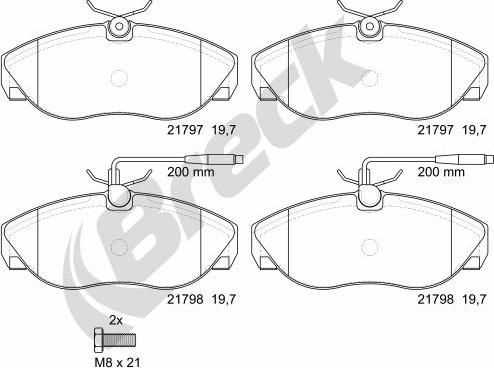 Breck 21797 00 703 10 - Jarrupala, levyjarru inparts.fi