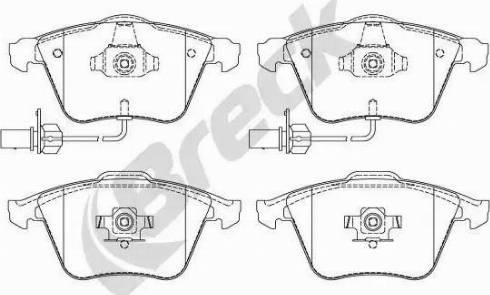 Breck 23950 00 701 10 - Jarrupala, levyjarru inparts.fi