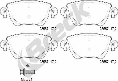 Breck 23557 00 704 10 - Jarrupala, levyjarru inparts.fi