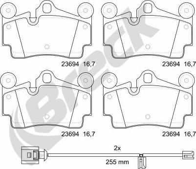 Breck 23694 00 553 00 - Jarrupala, levyjarru inparts.fi