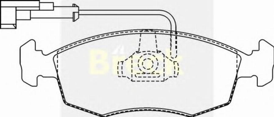 Breck 23227 00 W - Jarrupala, levyjarru inparts.fi